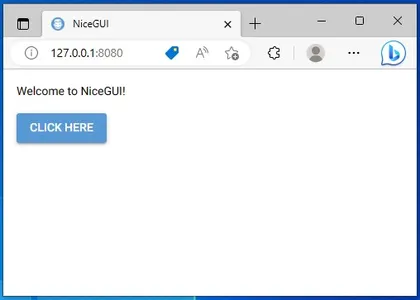 Installing NiceGUI